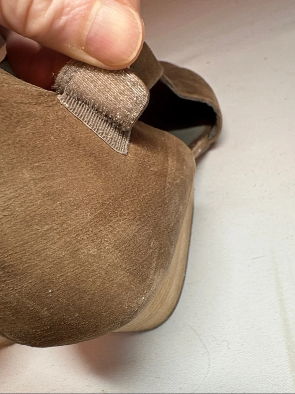 Eileen Fisher Brown Leather Size 8